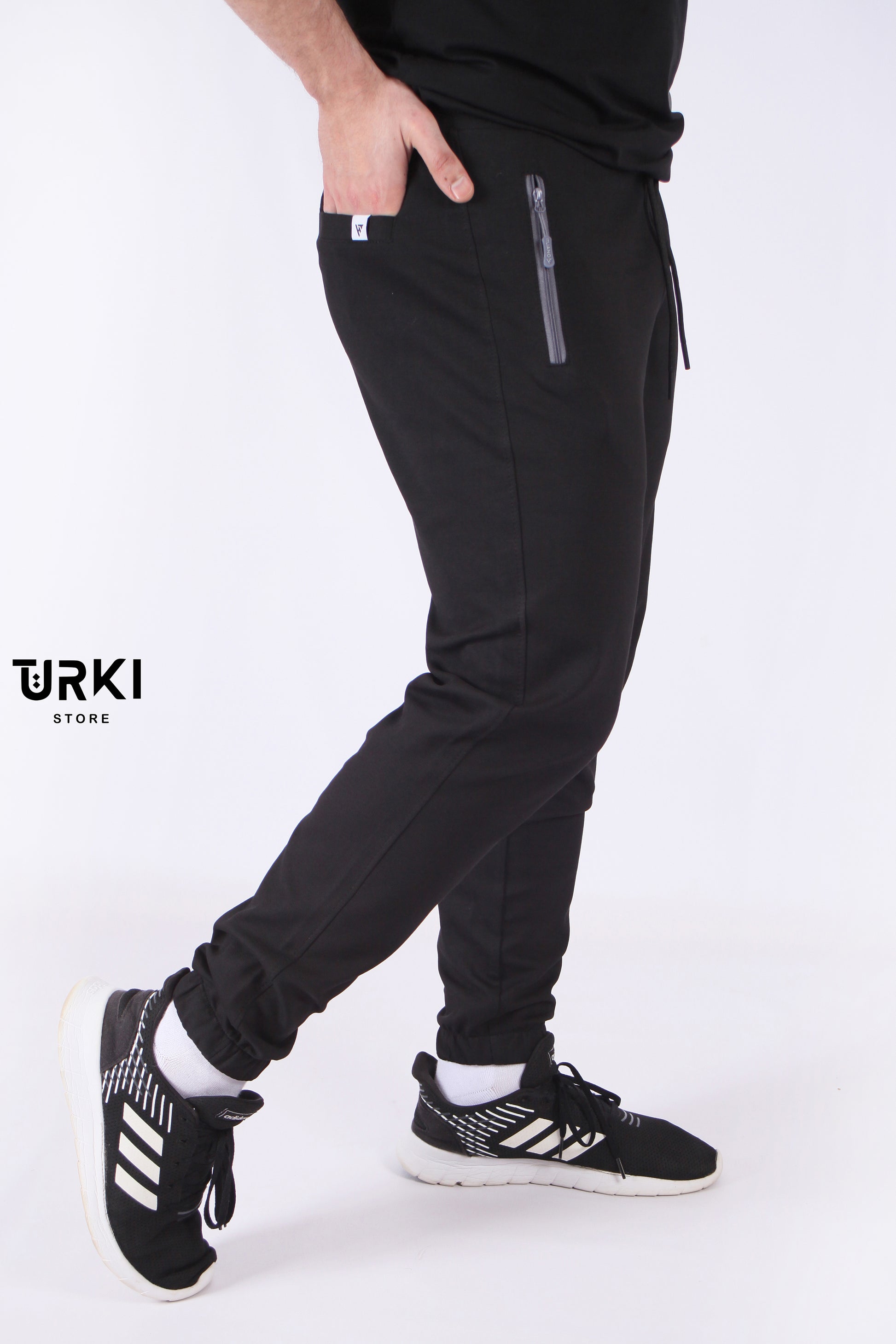 319-بنطلون رجالي قطن بأسورة