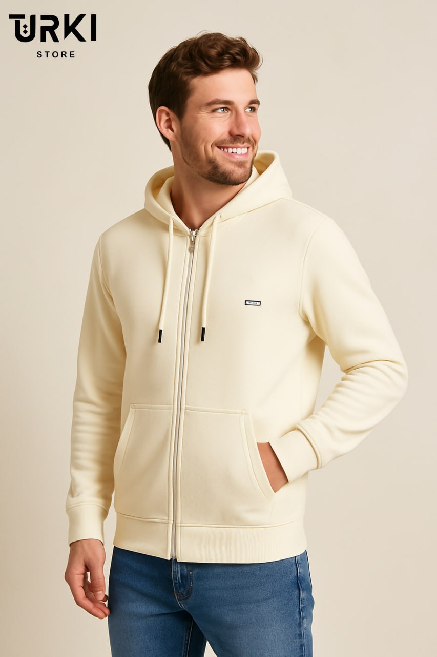 سويت شيرت رجالي قطن مبطن مود 01705