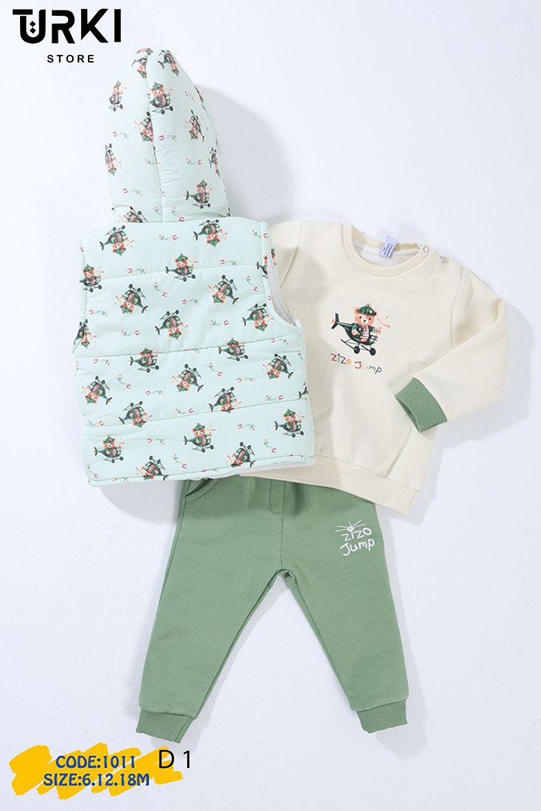 تركي بيجاما بيبي كود 1011