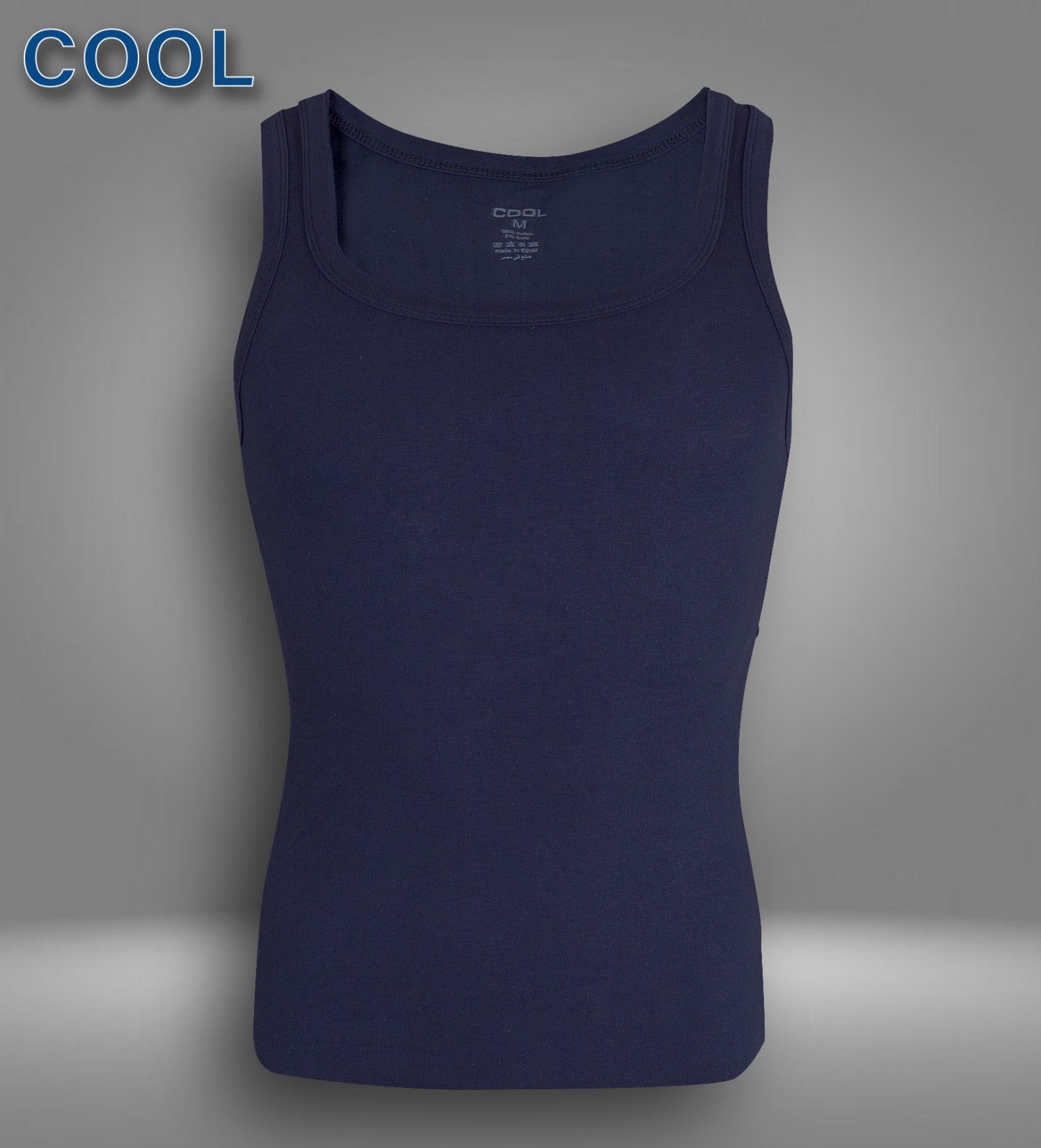 COOL فانلة حمالة رجالي قطن استريتش