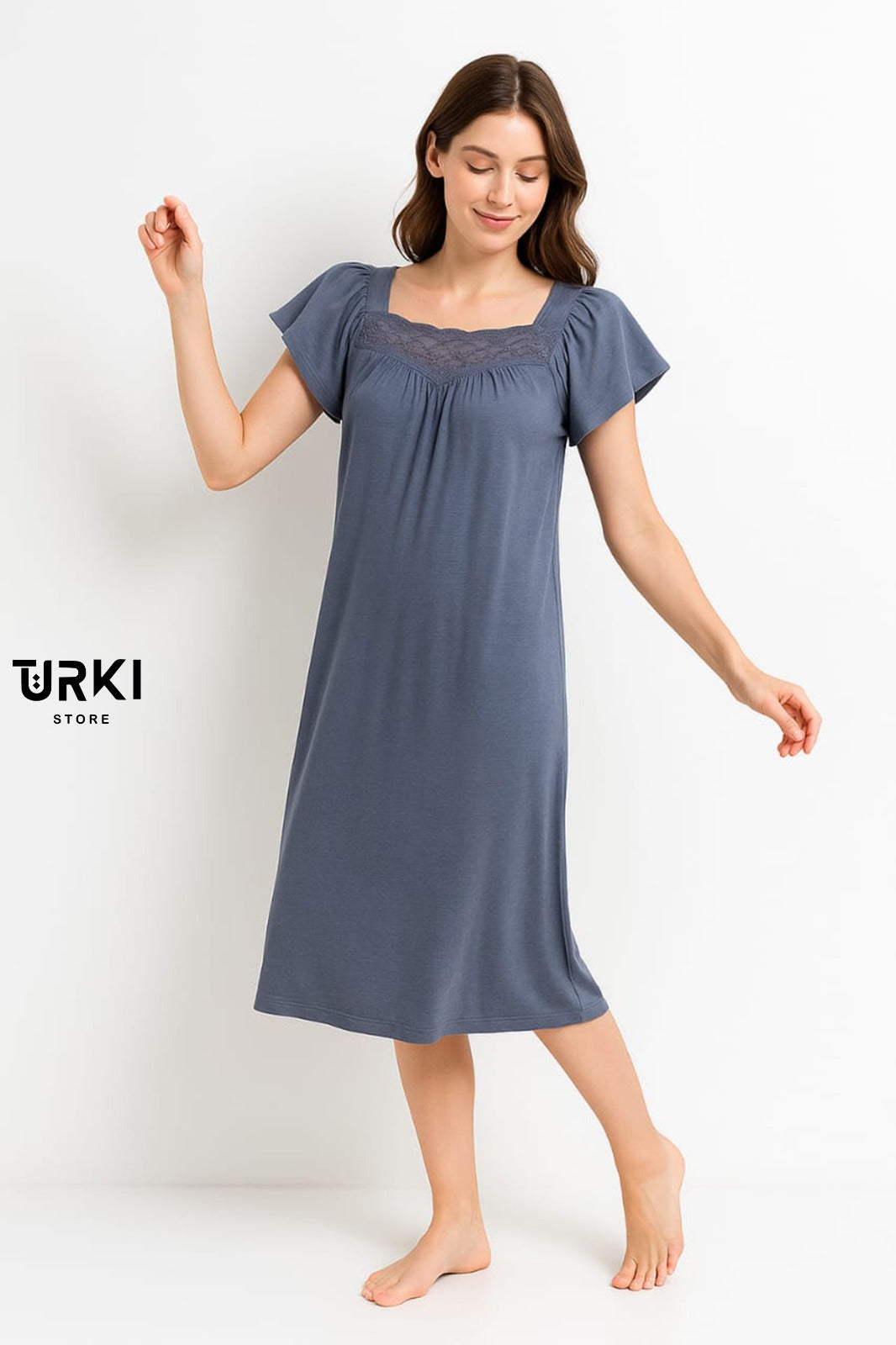 جيل عبايه حريمي قطن نص كم