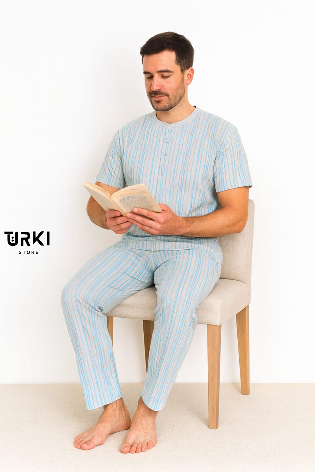 جيل بيجاما رجالي نص كم