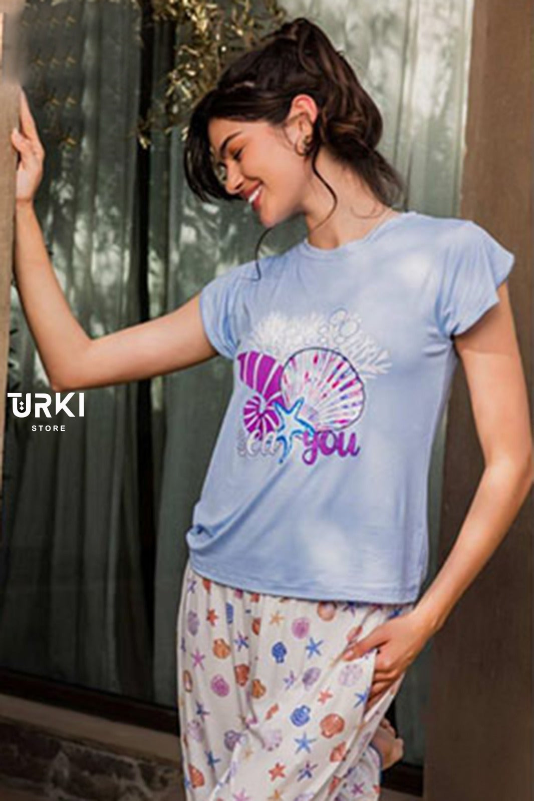 بيجاما حريمي قطن كود -1603