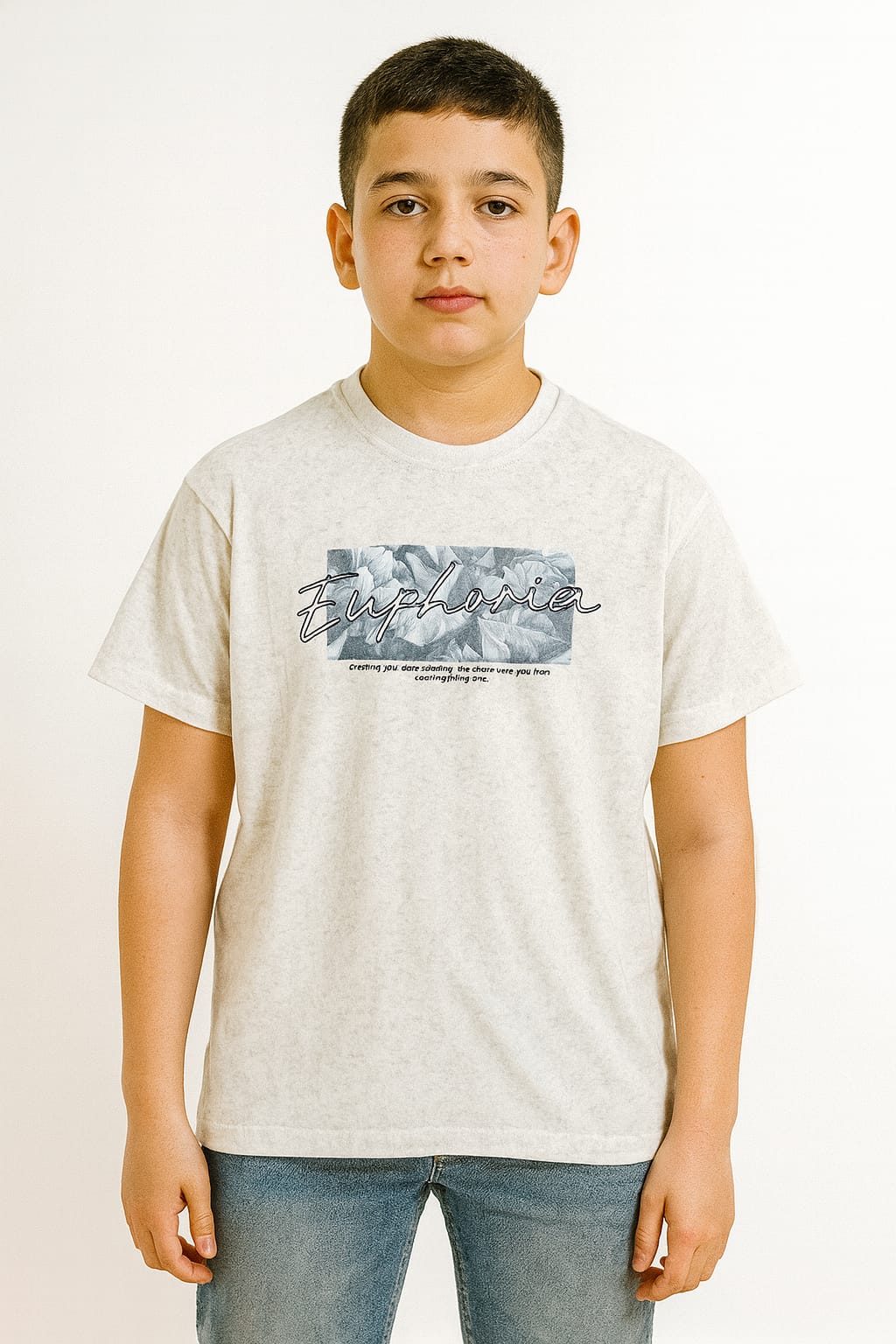 تي شيرت اولادي قطن كود -273