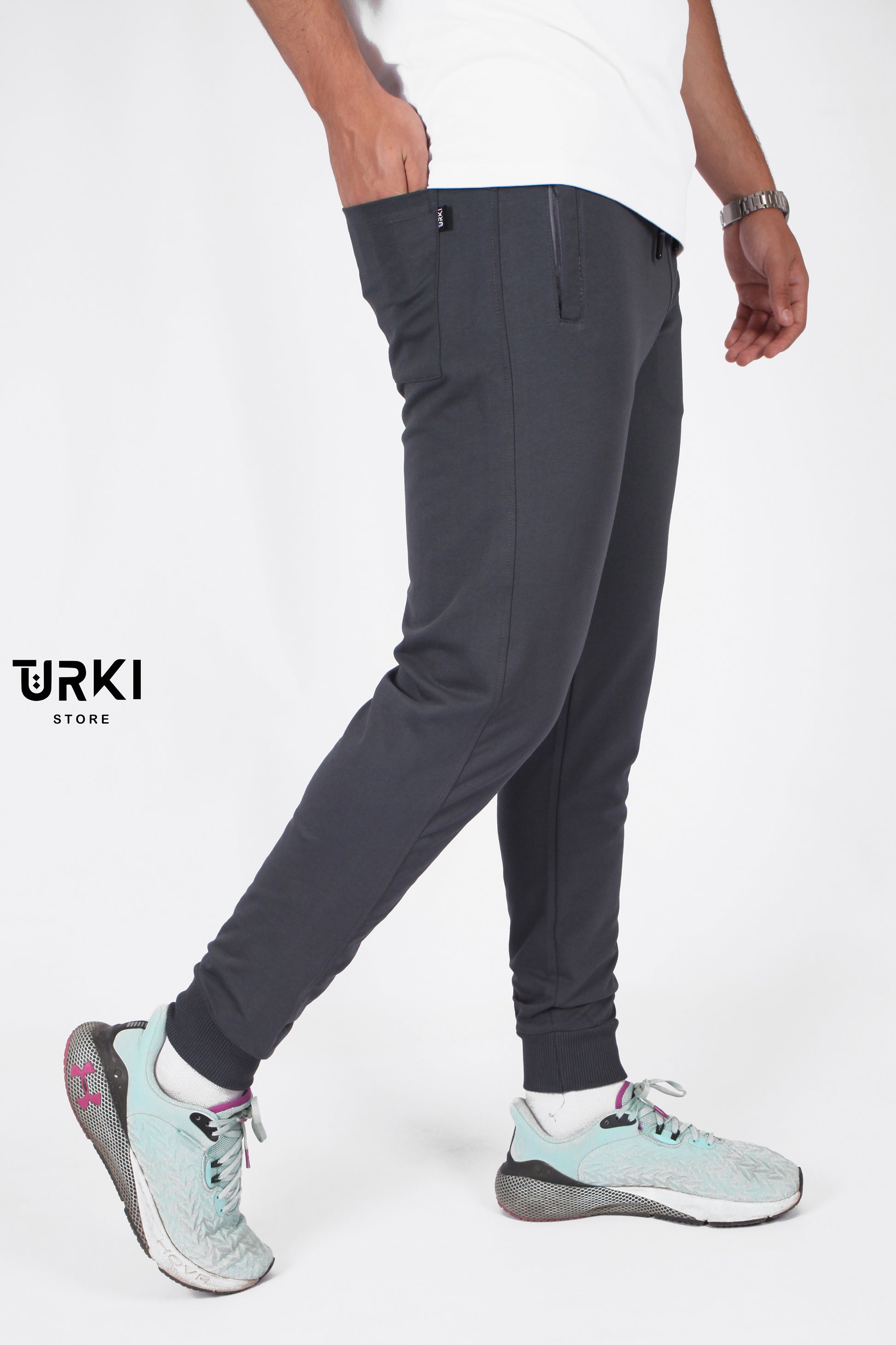 بنطلون تركي رجالي قطن بأسورة