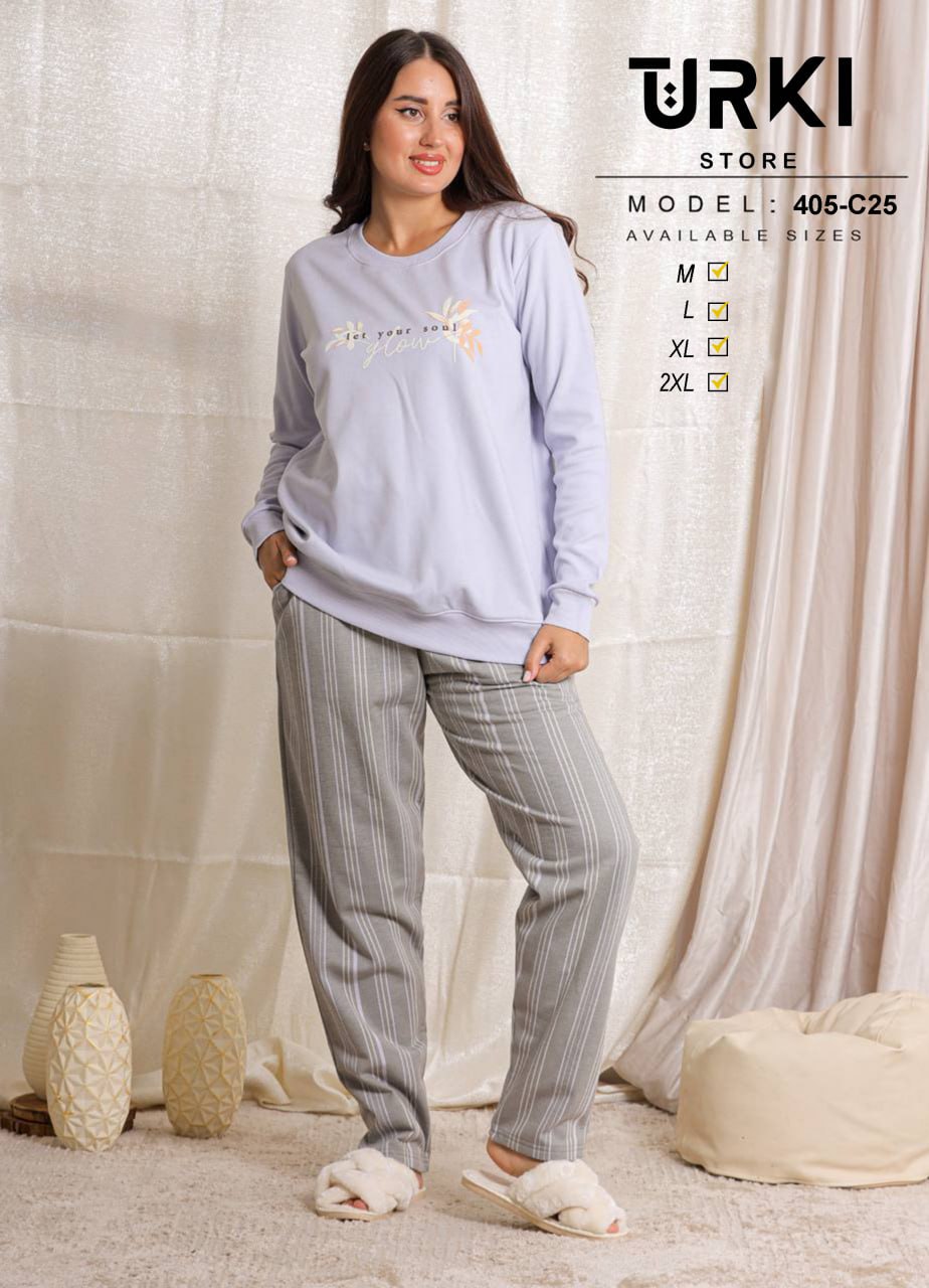 بيجاما حريمي قطن كود 405