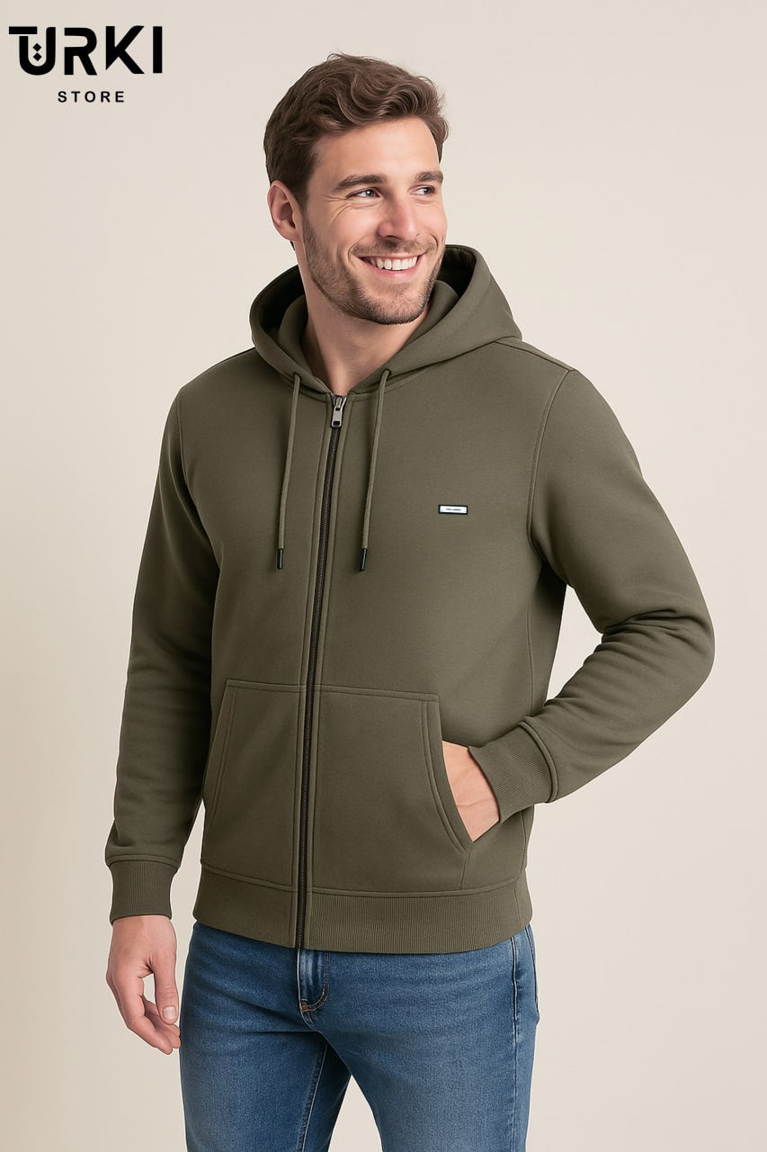 سويت شيرت رجالي قطن مبطن مود 01705