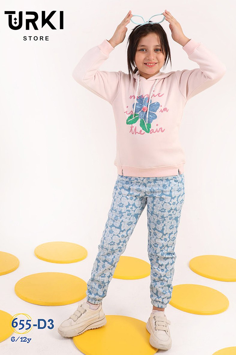 تركي بيجاما بناتي كود 655