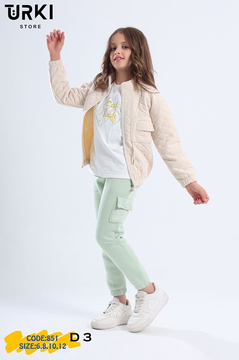 تركي بيجاما بناتي كود 851