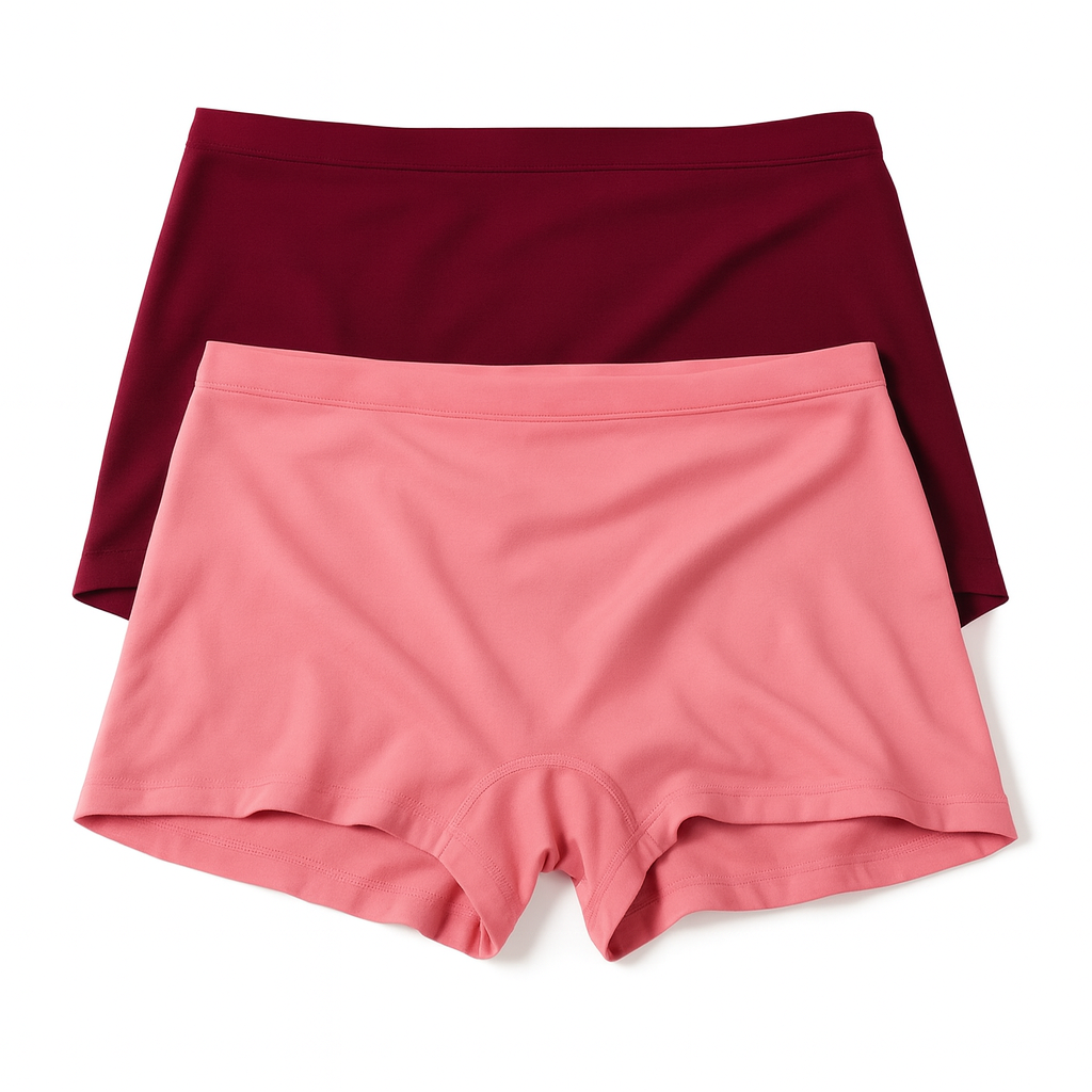 ميلك هوت شورت قطن حريمي ساده 2 قطع