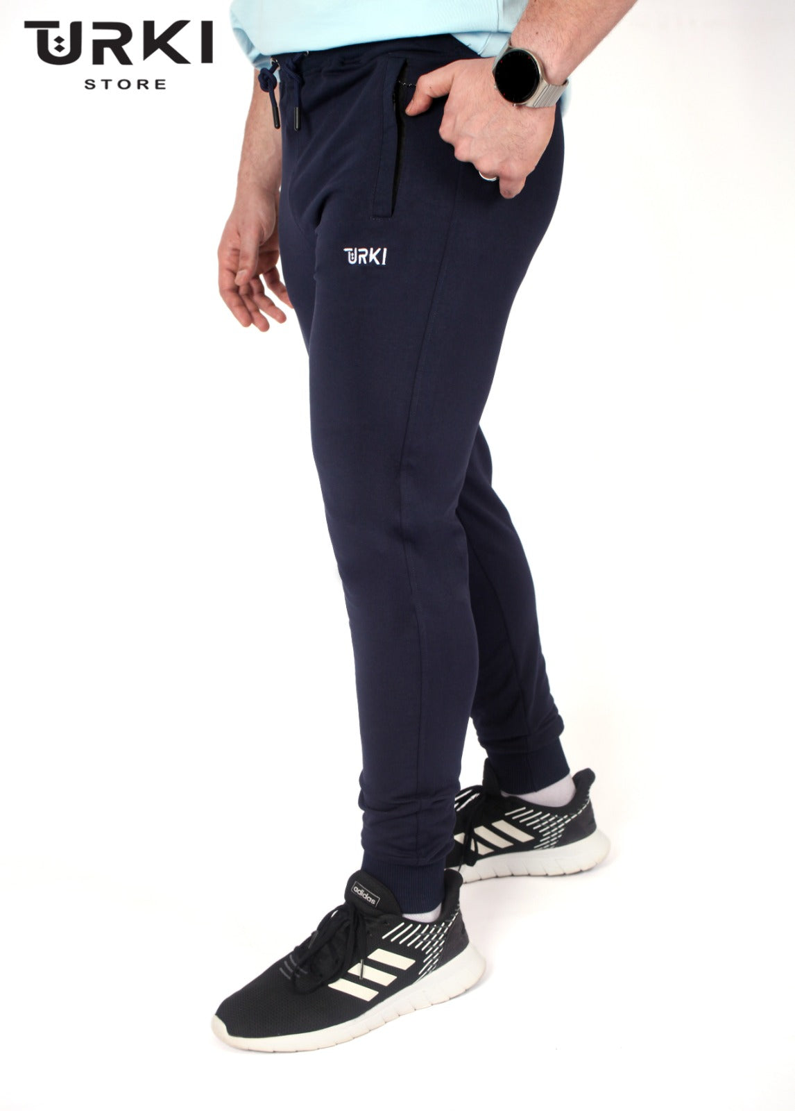 بنطلون تركي رجالي قطن بأسورة