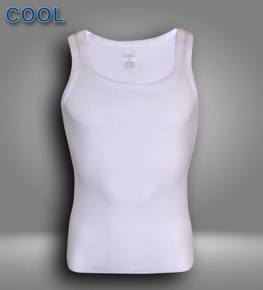 COOL فانلة حمالة رجالي قطن استريتش