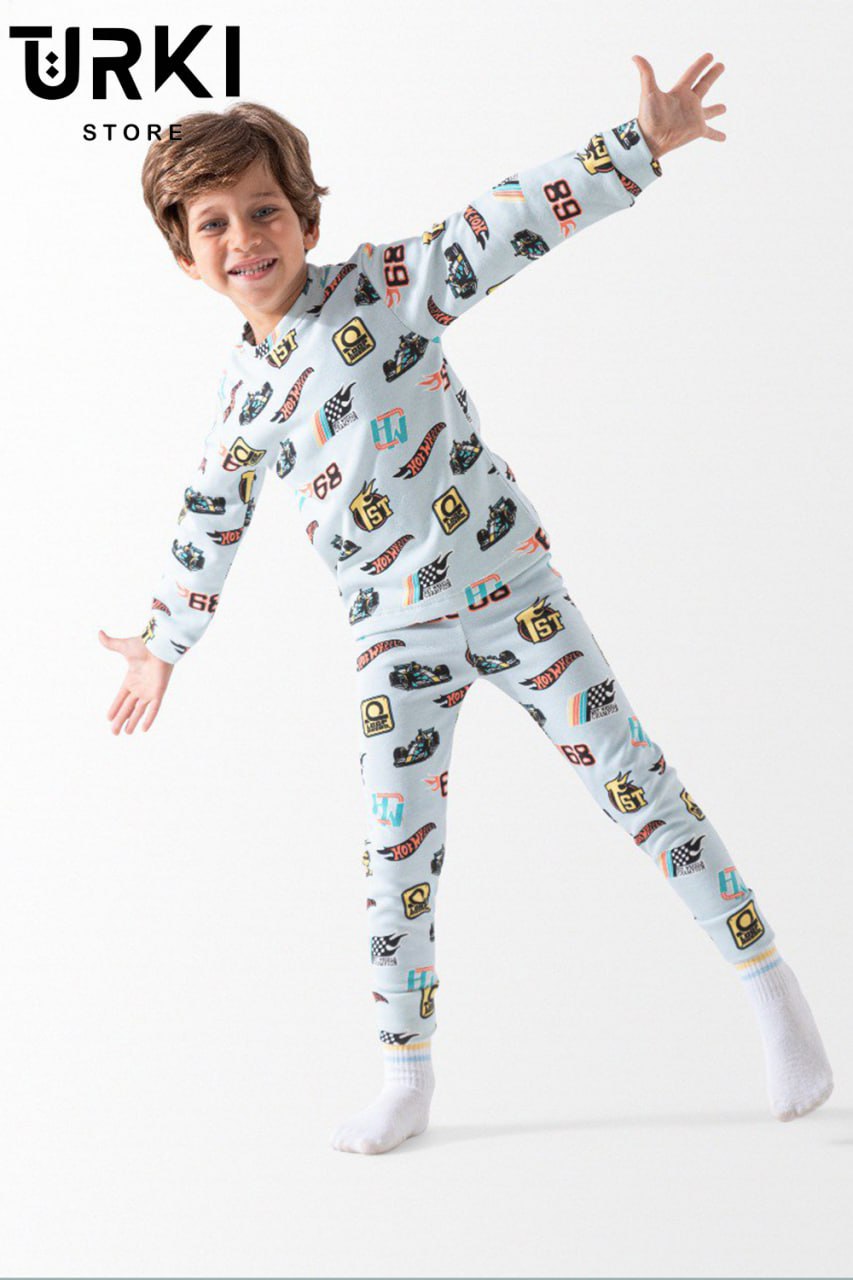 دفاية اطفال قطن مطبوعة _ B3