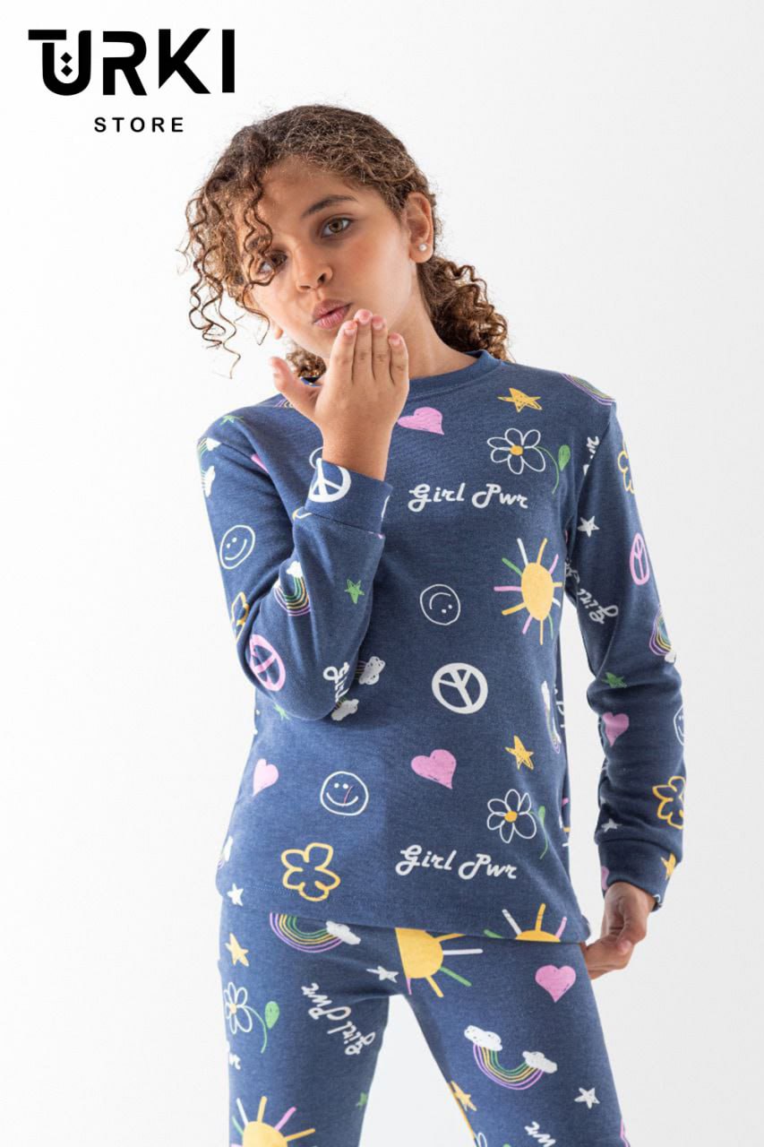 دفاية اطفال مطبوعة قطن مبطنة -B5