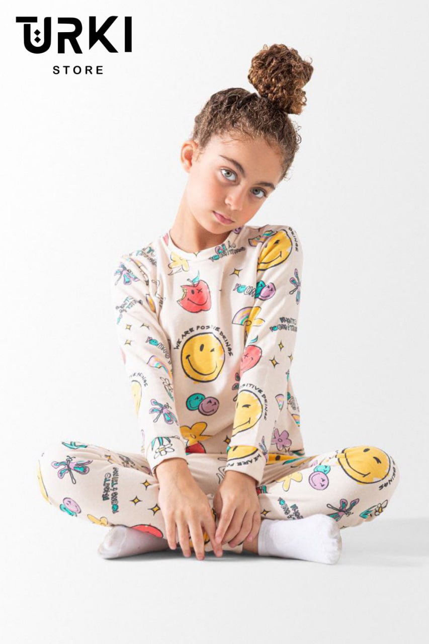 دفاية اطفال قطن مطبوعة مبطنة -B6