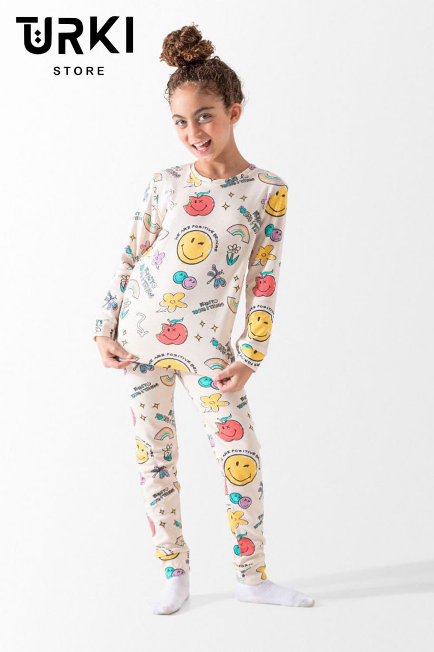 دفاية اطفال قطن مطبوعة مبطنة -B6