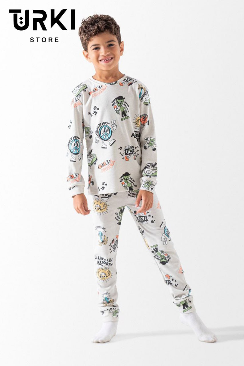 دفاية اطفال مبطنة مطبوعة -B13