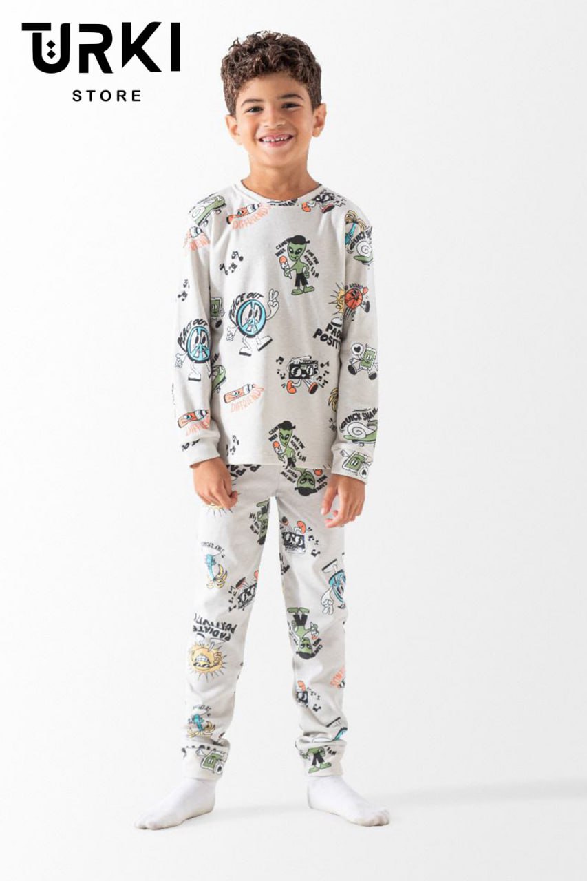 دفاية اطفال مبطنة مطبوعة -B13