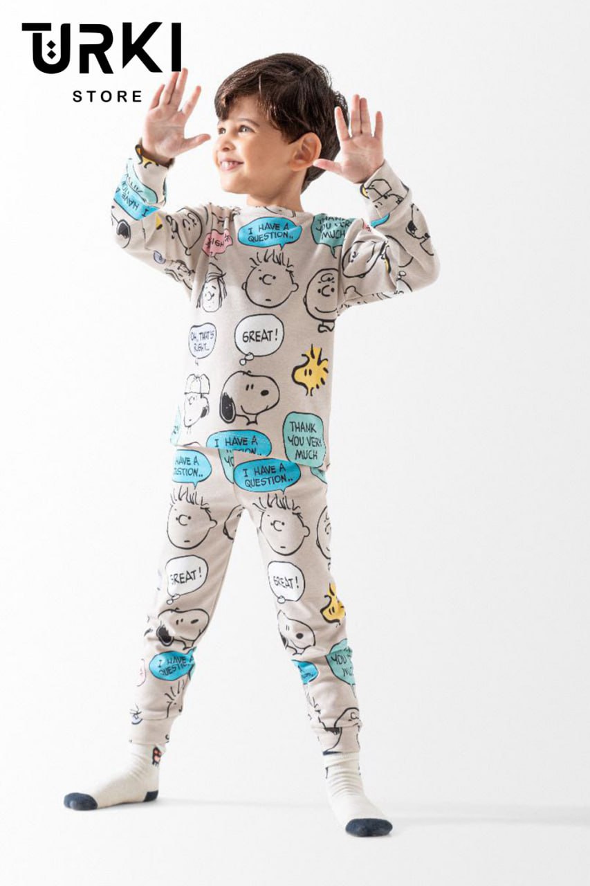 دفاية اطفال مطبوعة مبطنة -B8