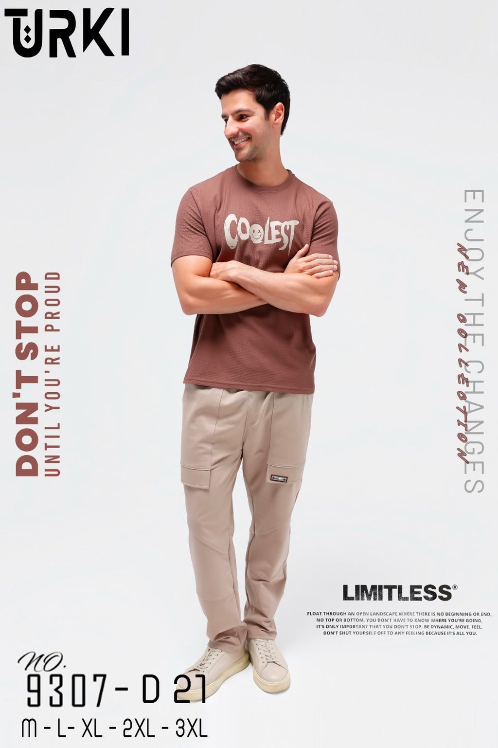 TURKI-بيجاما رجالي كود 9307