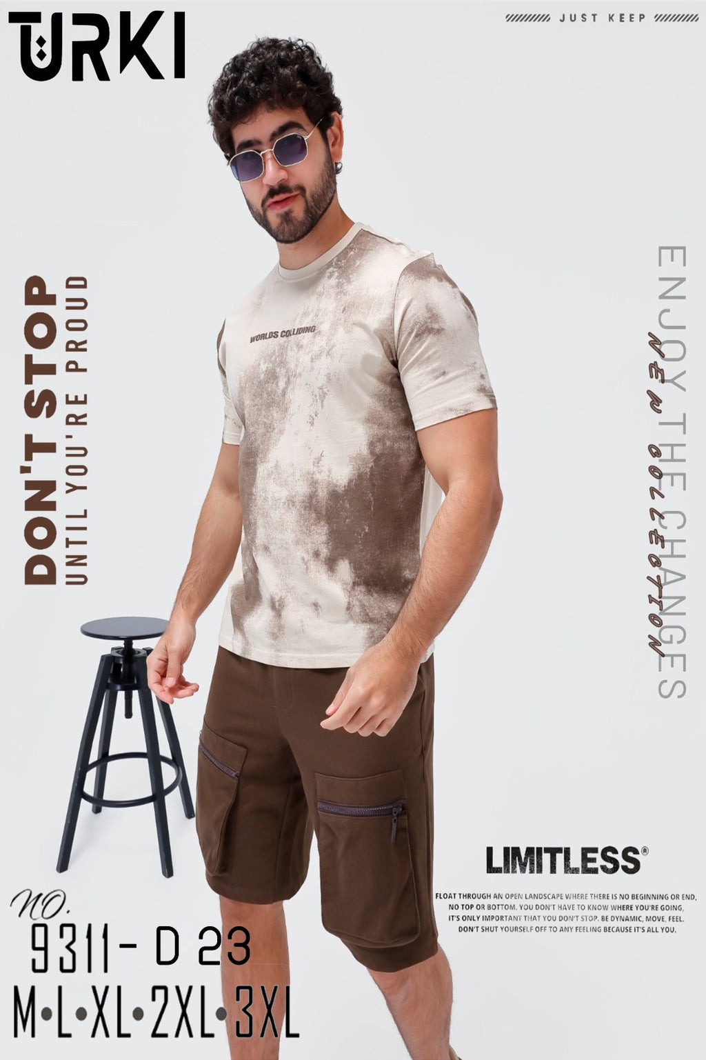 TURKI-_بيجاما رجالي كود 9311