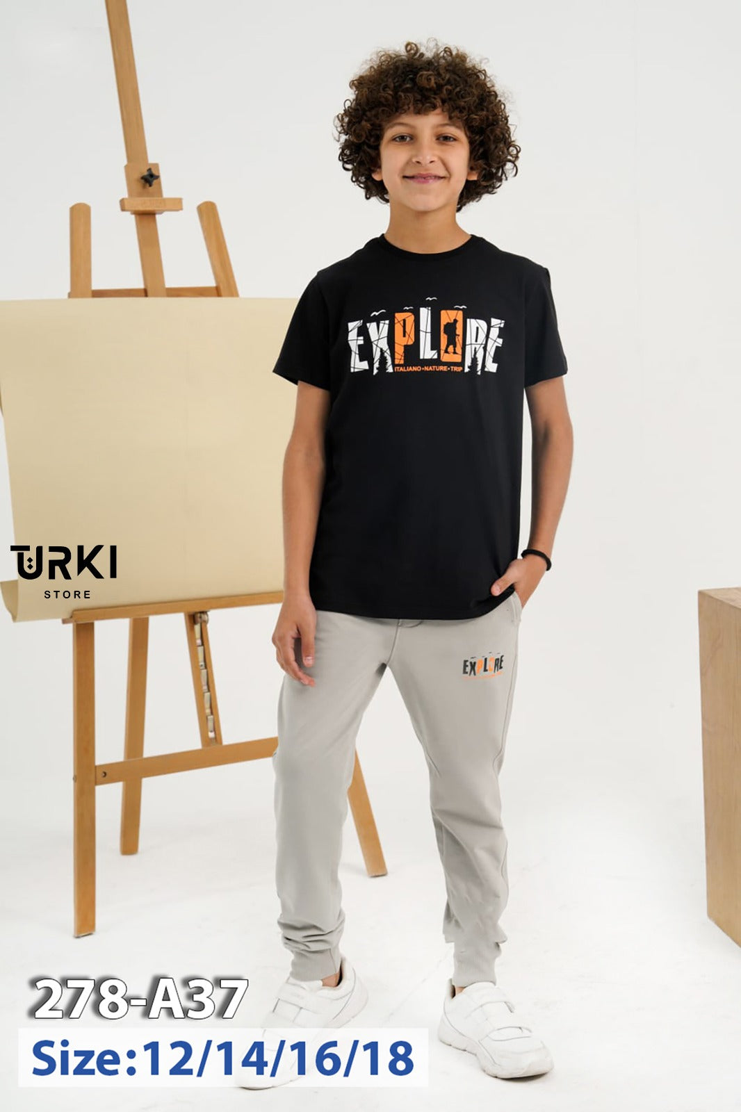 بيجاما اطفال قطن %100  كود 278