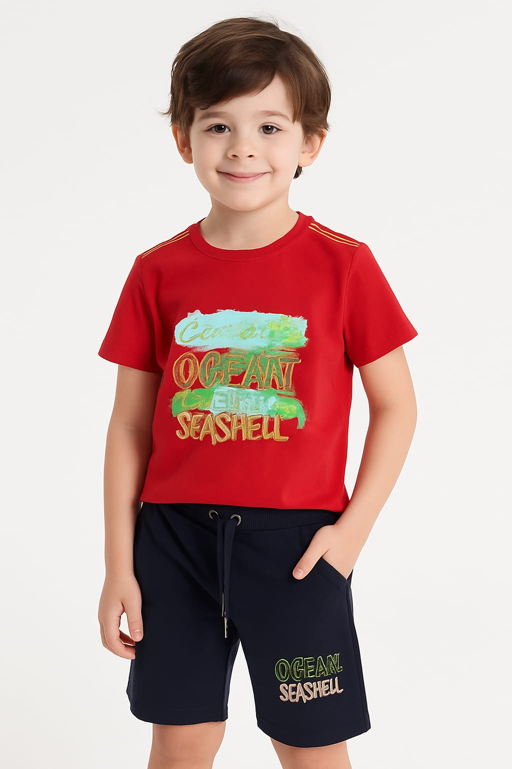 بيجاما اطفال قطن %100  كود 80