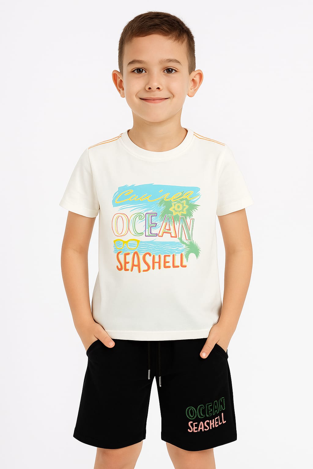 بيجاما اطفال قطن %100  كود 80