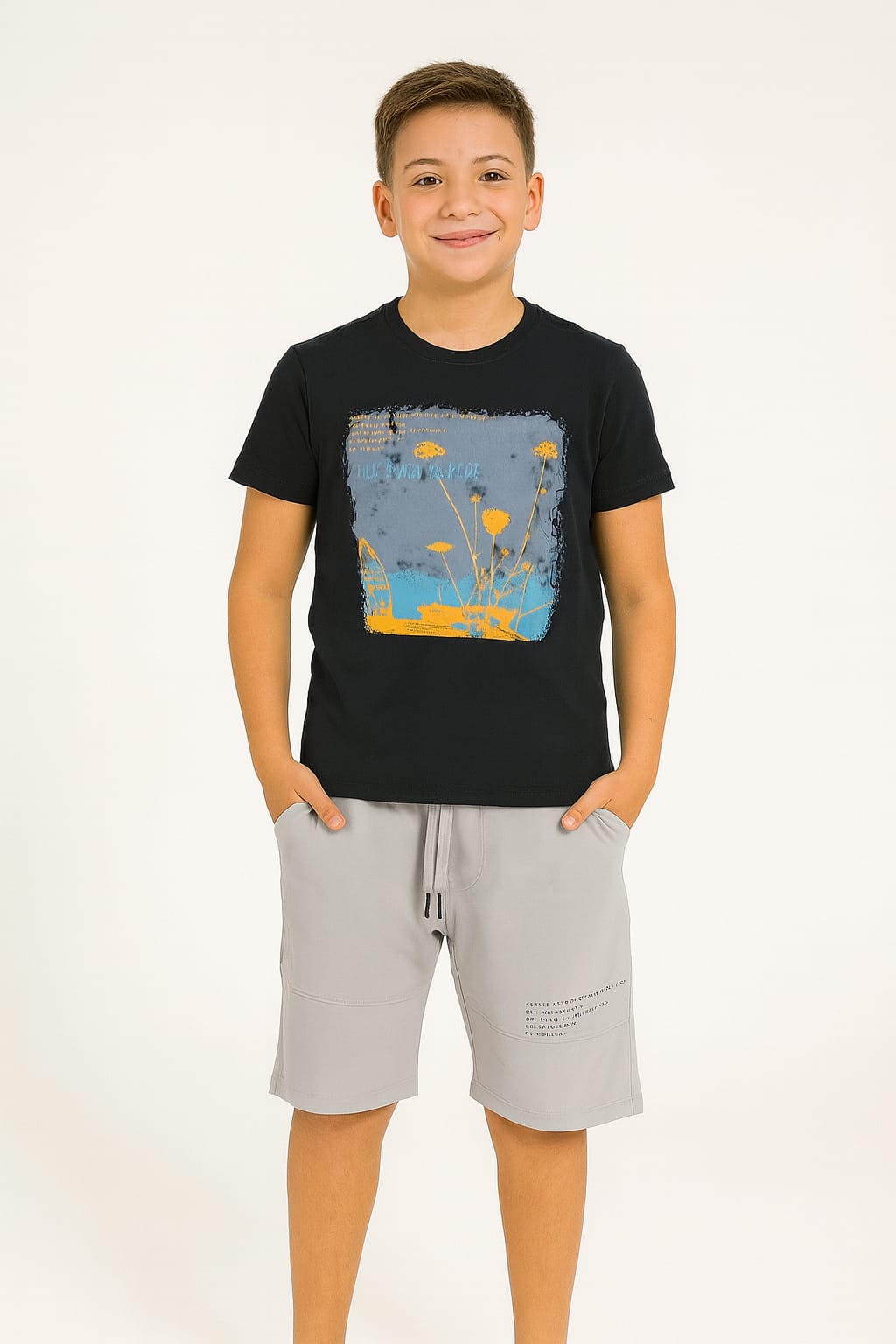 بيجاما اطفال قطن %100 كود 27