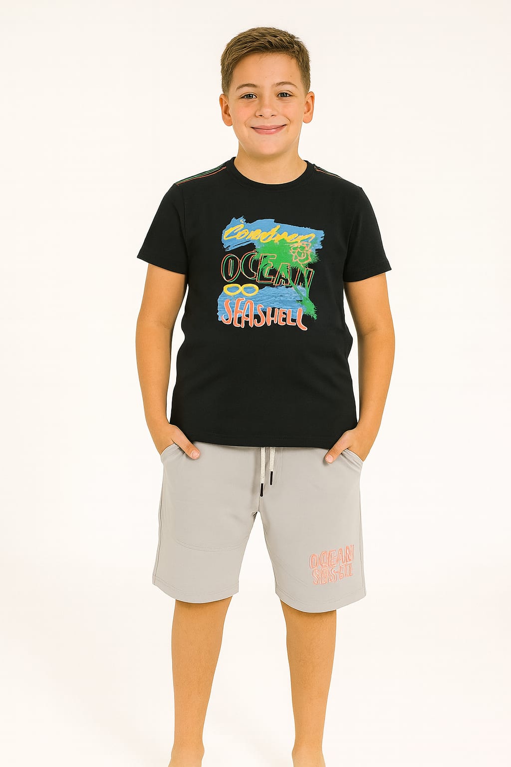 بيجاما اطفال قطن %100  كود 81