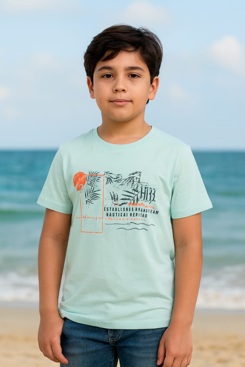 تي شيرت اولادي قطن كود -44