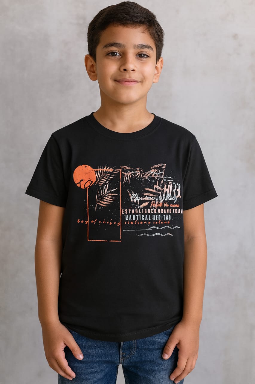 تي شيرت اولادي قطن كود -44