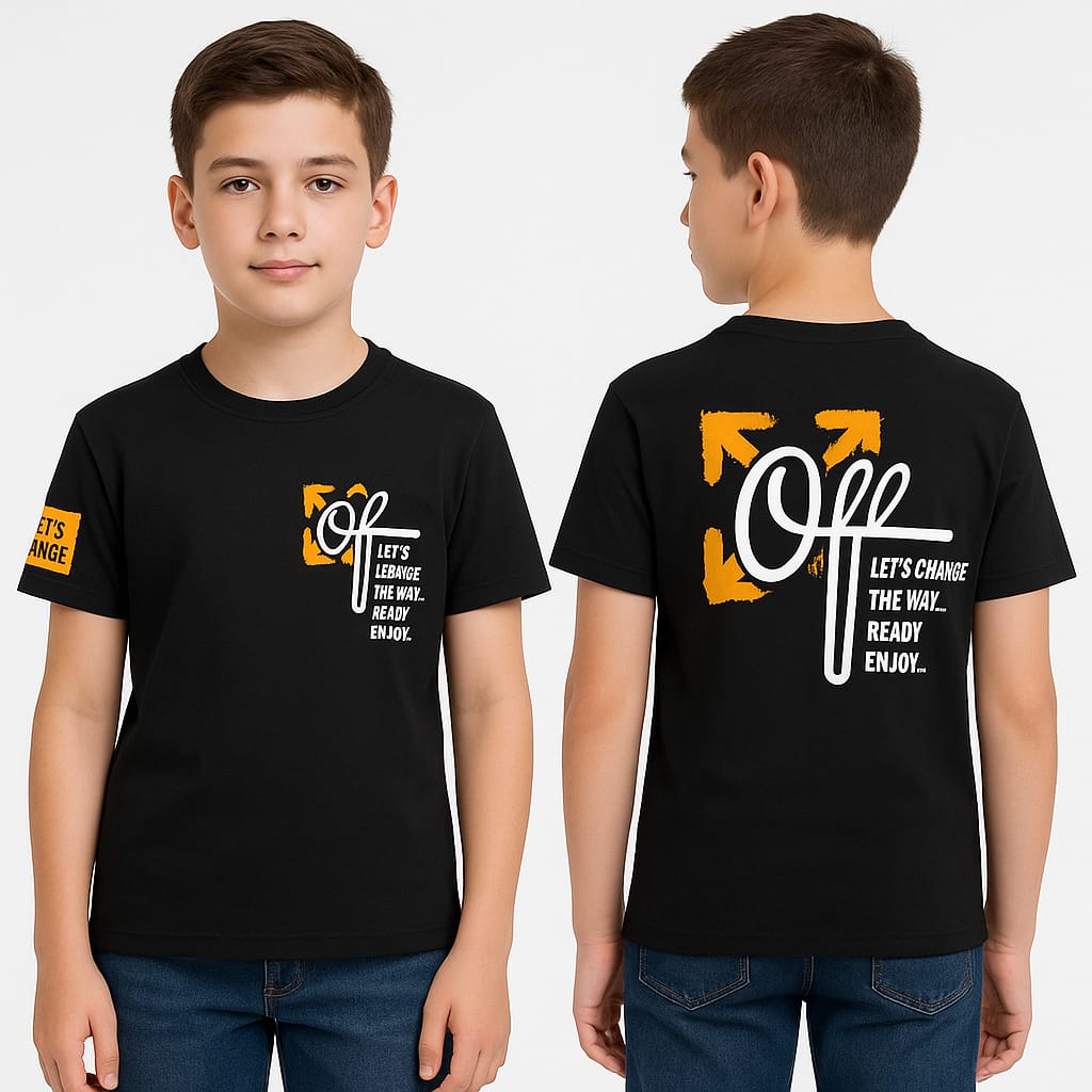 تي شيرت اولادي قطن كود -294