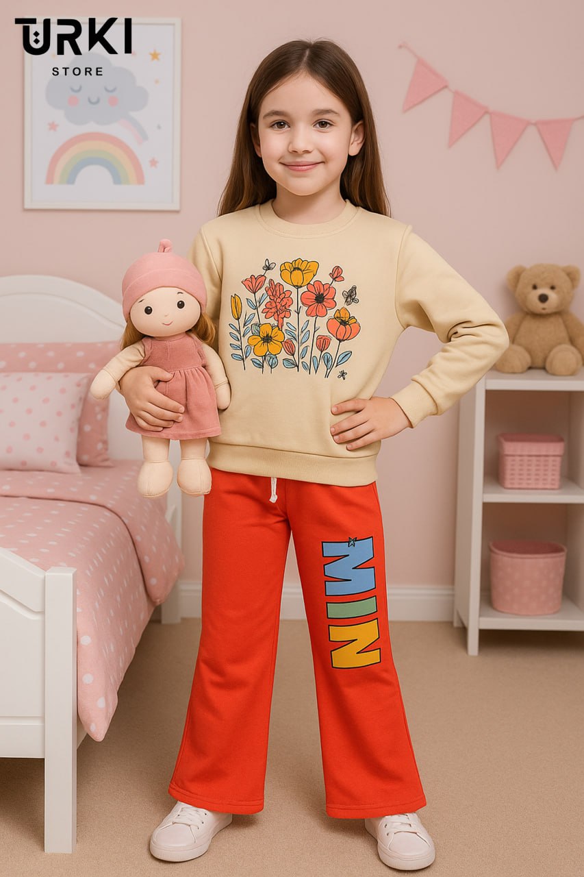 تركي بيجاما بناتي كود 17004