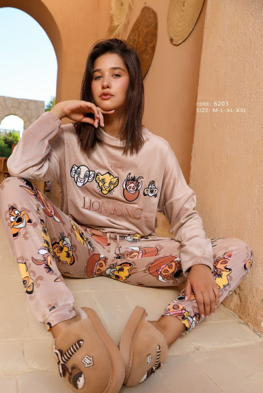 تركي بيجاما حريمي كود 6203